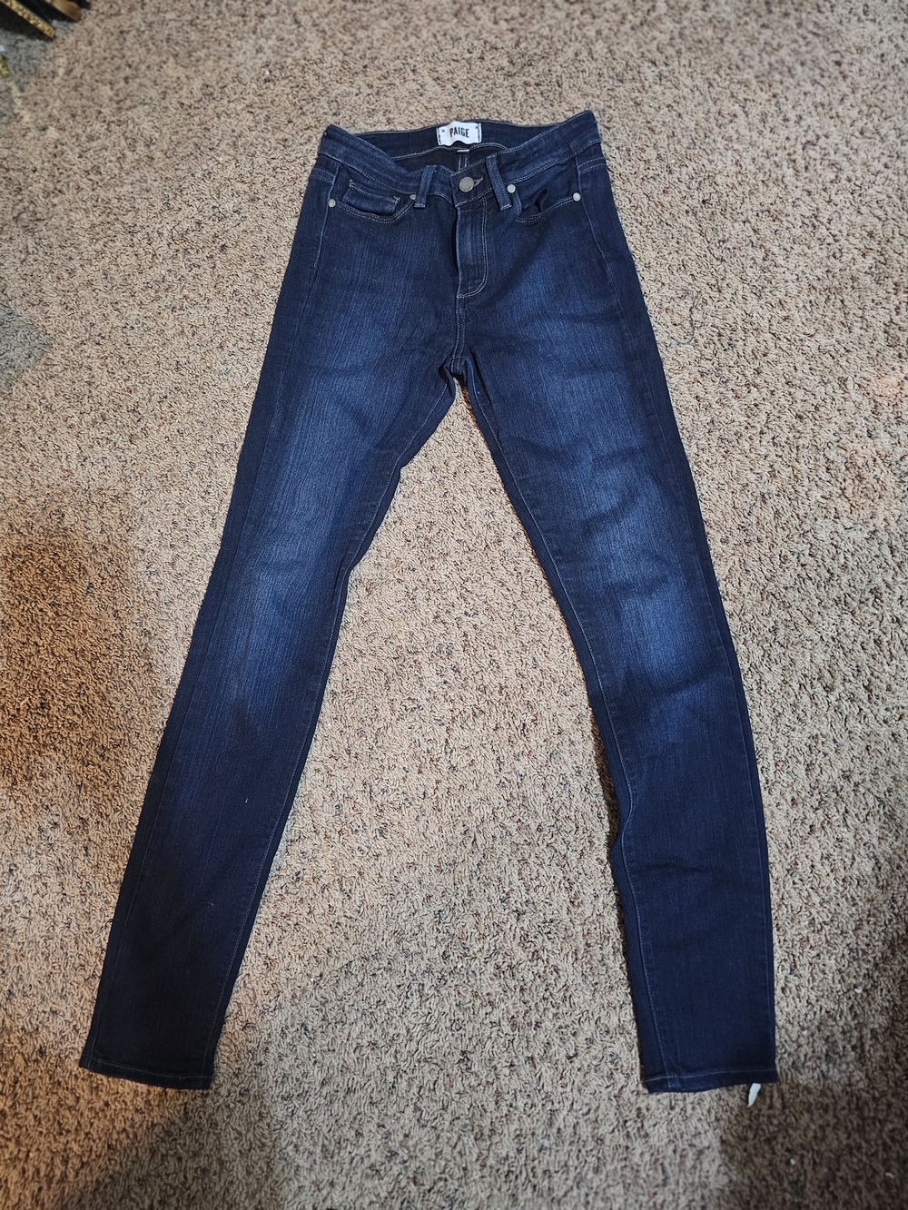 Paige Hoxton Ultra Skinny Hi-Rise Dark Wash Size 26 Jeans
